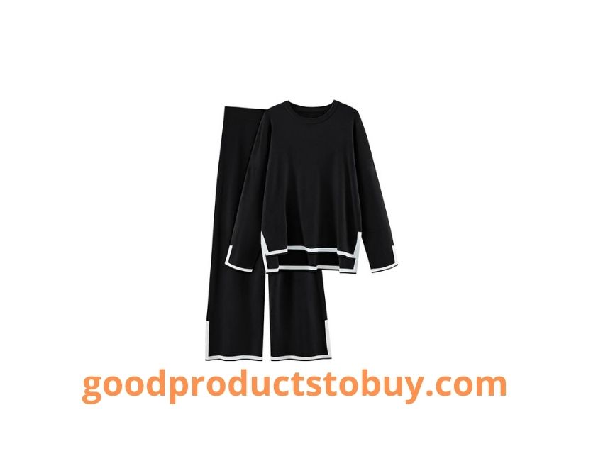 LILLUSORY 2 Piece Outfits for Women Fall Long Sleeve