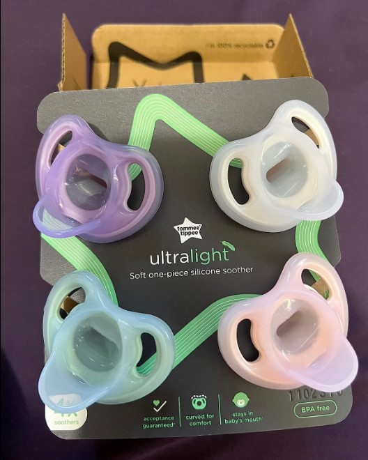 Tippee Ultra-Light Silicone Pacifier